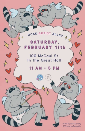 OCAD Artist Alley Poster