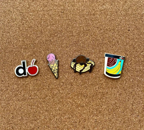 Demetres Enamel Pins